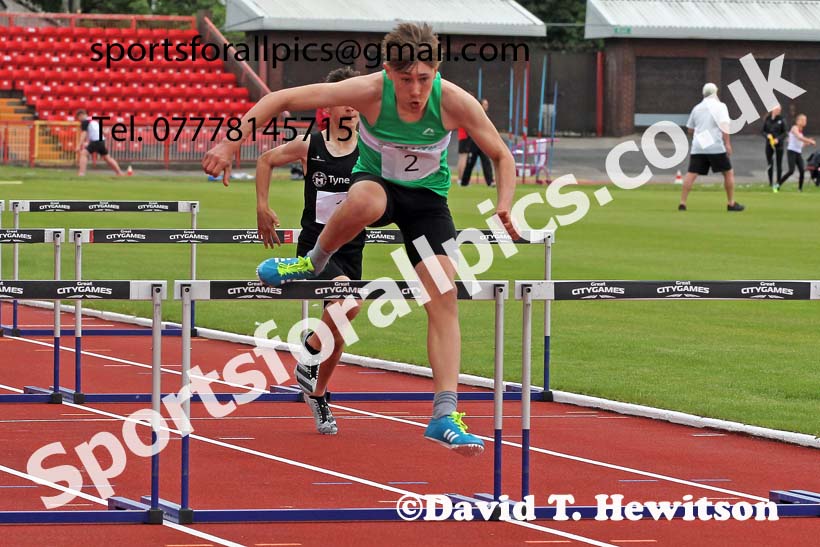 Hurdles, 2021 Northumberland, Durham and Cleveland Schools. Photo: David T. Hewitson/Sports for All Pics